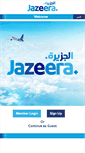Mobile Screenshot of m.jazeeraairways.com